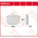 TRW plaquettes de frein "mcb 54" plaquettes de frein organ. mcb 54
