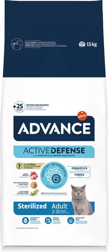 Advance - Sterilized Turkey Kattenvoer