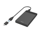 Hama 00200760 boîtier pour disque dur 2,5 pouces noir