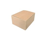 Carte Dozio - Gestanste doos van karton, kleur Havana, 250 x 200 x 120 mm, 10 stuks per verpakking