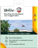 Home Defense Premium Muggenval Navulling – 8 Kleefplaten – Tegen (Tijger)muggen – Muggenvanger