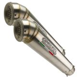 GPR Exhaust Systems Powercone Evo Double Ducati Streetfighter 1100 09-12 homologierter Schalldämpfer