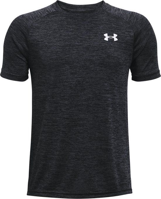 Under Armour UA Tech 2.0 Short Sleeve Boys' Sports Shirt - Black - Size 152