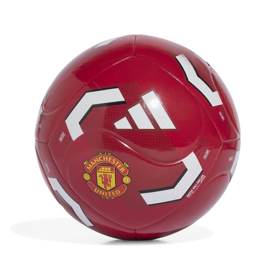 adidas Manchester United Home Club Recreation Ball, mufc red/white, 5