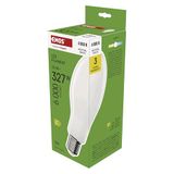 EMOS LED-lamp Edison type ED90, 36W vervanging voor 327W gloeilamp, industriële lamp, E40 fitting, extra helder 6000 lumen, neutraal wit 4000 K, 25000 h levensduur, CRI min. 80, 330° stralingshoek