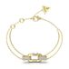 PULSERA GUESS Armband Stylish Guess Double Chain Bracelet Yellow Gold Goudkleurig