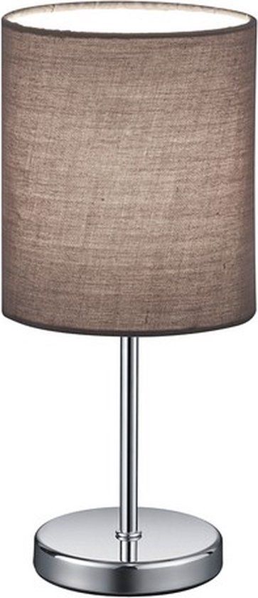 REALITY Jerry Tafellamp - Chroom - E14 - 40W - 13 cm - Met Dimfunctie