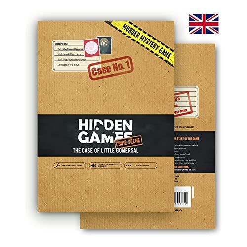 Pegasus Games Hidden Games - Crime Scene: Case 1 - The Little Gomersal (PEG9022)