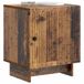 vidaXL Table de chevet Bois vieilli 43 x 34,5 x 50 cm Bois traité