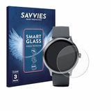 Savvies 3 Stuks Screenprotector - Geschikt voor Pebble Round 2 - Beschermfolie Glas Transparant