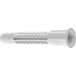 TOX Multifunctionele pluggen met kraag Deco 10 x 66 mm, pluggen voor bijna alle bouwmaterialen, 50 stuks, 016100081
