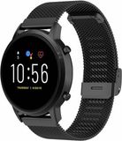 By Qubix Qubix Garmin Venu 2 - Milanese bandje met klemsluiting - Zwart