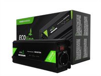 EcoLine - Convertisseur 24V vers 220V/230V - Puissance 1000w - Sinus pur - Convertisseur de voiture - Télécommandé