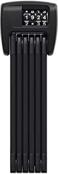 Abus 6000C/90 LED BK SH Vouwslot - Zwart