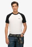 Superdry Essential baseballshirt van biologisch katoen met logo - Heren - T-shirts