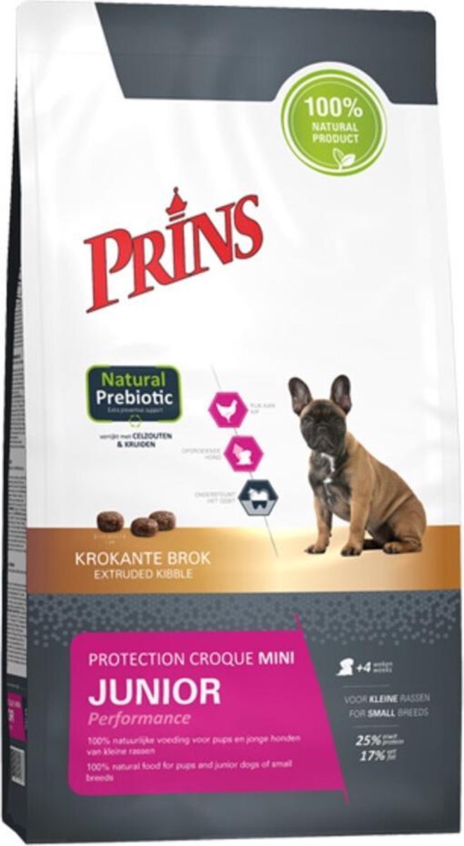 Prins Protection Croque Mini Junior Performance Hondenvoer 10 kg