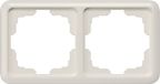 Siemens 5TG1802 Tussenframe 2-voudig Delta Wit Schakelmateriaal