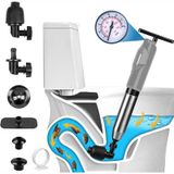 Désengorgeur de toilette haute pression avec baromètre et pompe
