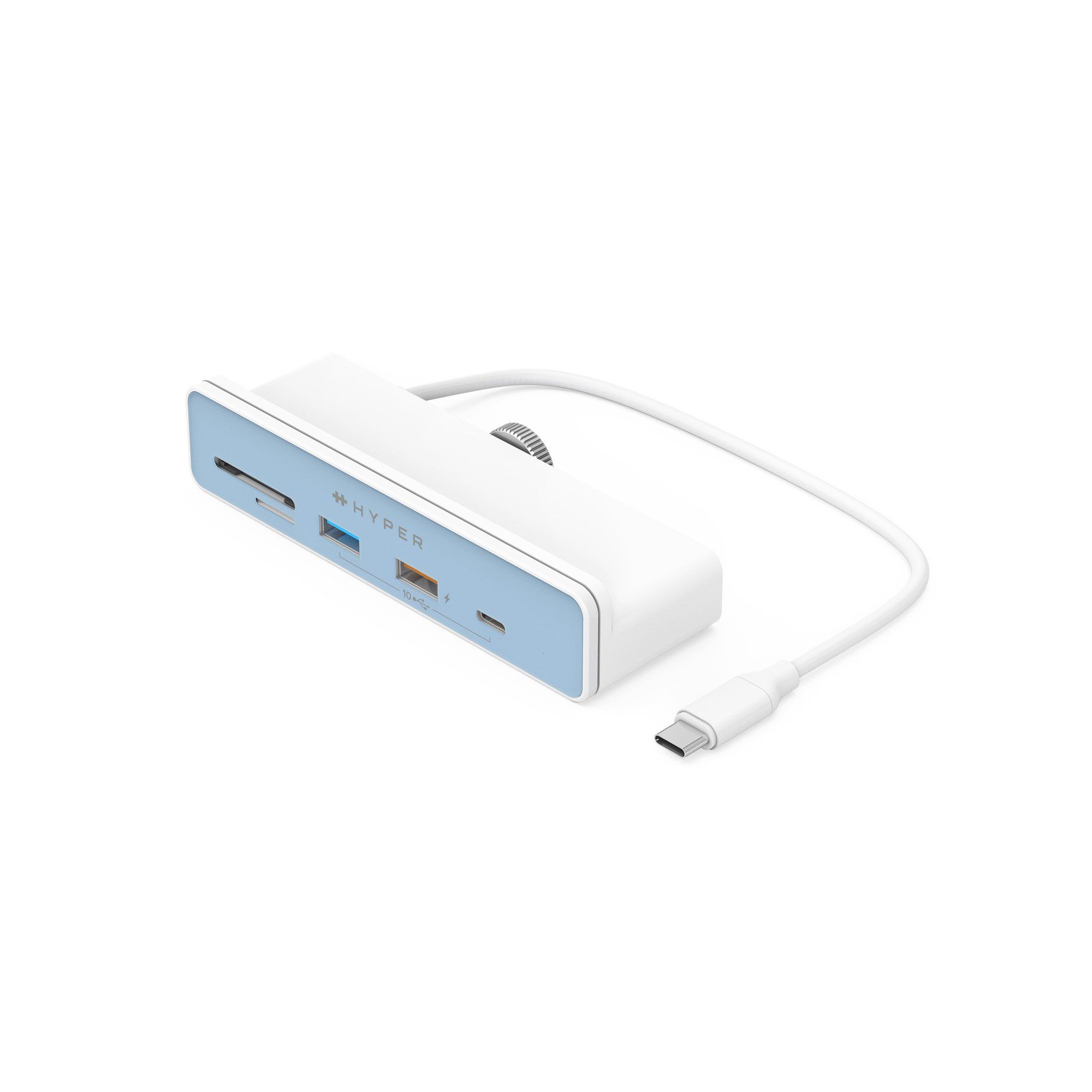 HyperDrive HD34A8 - USB-C Hub - 6-in-1 - White