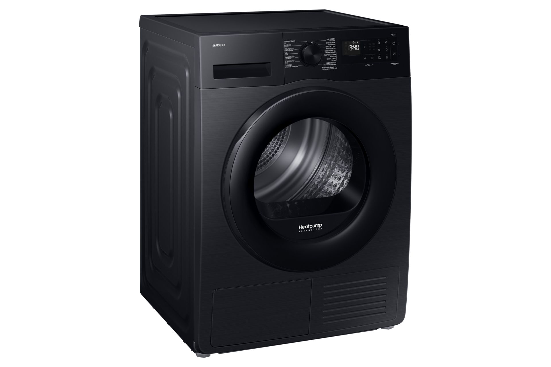 Samsung DV9UDG52A0ABEN - Warmtepompdroger - 9 kg - A+++ - Zwart