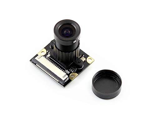 Waveshare Camera Night Vision Camera Module Kit 5MP OV5647 Webcam Video 1080p for Raspberry Pi - 185 Degree