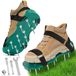 Brouette - Brouette de jardin - 26 pointes - 40 mm et 55 mm - Velcro - Pour la pelouse et le jardinage