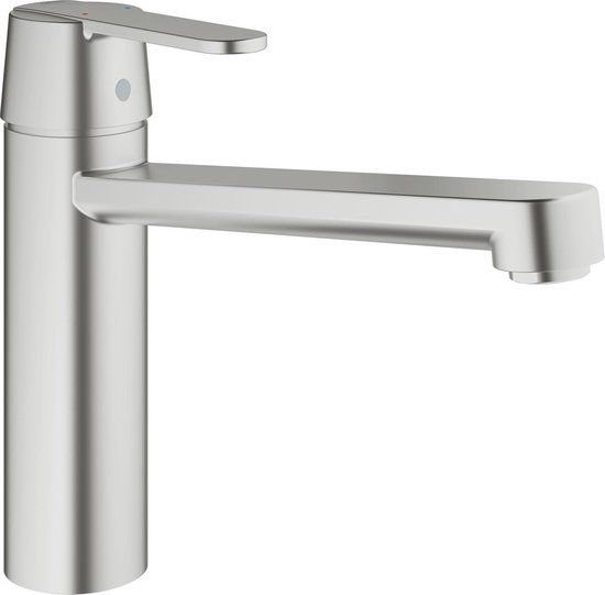 GROHE QuickFix Keukenkraan - Medium uitloop - RVS-look | 30196DC0