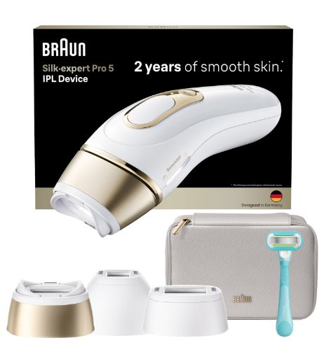 Braun IPL Silk·expert Pro 5 - IPL ontharingsapparaat - PL5311 - Ontharing Voor Thuis - 3 Opzetstukken