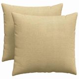 vidaXL Coussin d'assise 2 pièces Gris-vert 50 x 50 cm Tissu velours côtelé