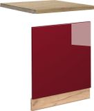 Vicco Fame-Line Frontpaneel – 60 cm, WB Eik Bordeauxrode hoogglans