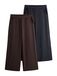 The Set Icecat The Set Broek navy / donkerbruin
