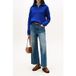 Tommy Hilfiger Soft Wool Cable 1/2 Zip Cobalt