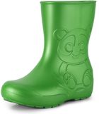 Ladeheid LA-CA-Panda Kinder Regenlaarzen - Rubber - Licht - EVA - Smaragdgroen - 22/23