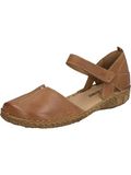 JOSEF SEIBEL Ballerina met riempjes 'ROSALIE' cognac