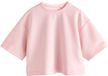 Next - Meisjes - Superzacht oversized T-shirt met rechte pasvorm - Roze