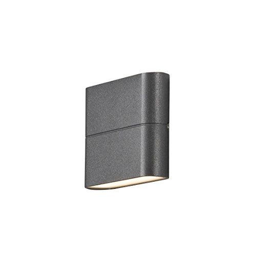Konstsmide CHIERI Up/Down Buitenwandlamp Aluminium Antraciet 6W LED 450lm 7972-370