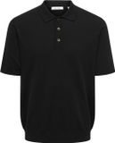 ONLY&SONS Polo Homme Noir Coton/Viscose/Polyamide Coupe Regular XXL