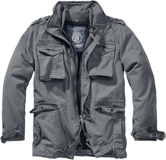 Brandit M65 Giant Heren Winterjas - houtskool - S