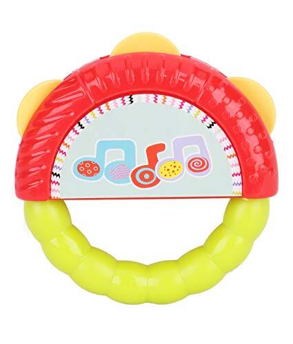 Toyland Toyland® rammelaars voor baby's en peuters - verschillende designs - 3m + (TAMBOURINE)