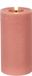 Countryfield Lyon bougie LED/bougie pilier - rose - D7,5 x H15 cm - minuterie