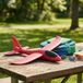 Eddy Toys Planeur en mousse - Avion lanceur - Avion jouet d'extérieur - Avion lanceur en mousse 47 cm - Assorti - 1 couleur aléatoire