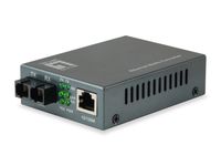 LevelOne FVT-1104 - Netwerk media converter - Zwart