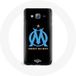 Maniacase Samsung Galaxy J5 2016 Olympique de Marseille Logo Noir-Blanc