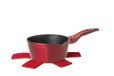 Excelsa Phoenix kookpan met anti-aanbaklaag, 1 greep, aluminium, rood