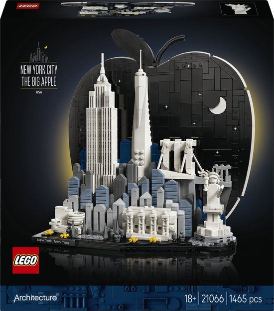 LEGO Architecture New York City – The Big Apple Bouwpakket - 21066