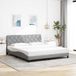 Maison Exclusive - Lit sans matelas, gris clair, 180x200 cm, rembourré