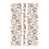 Arvidssons Textil Tissu Leksand Bård Rouge;Beige