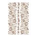 Arvidssons Textil Tissu Leksand Bård Rouge;Beige