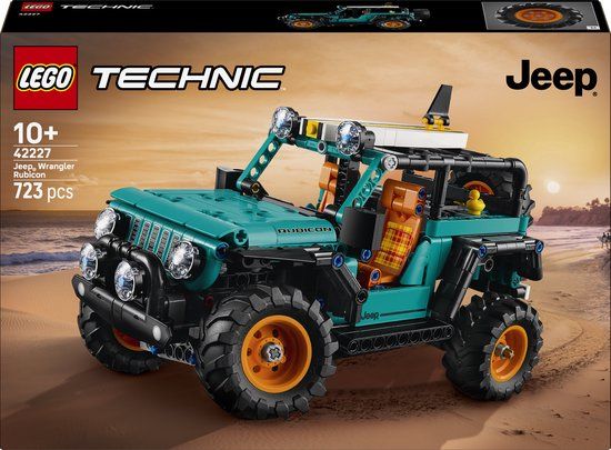 LEGO Technic - Jeep Wrangler Rubicon Terreinwagen Speelgoed Bouwpakket voor Kinderen - 42227