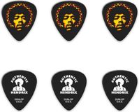 Dunlop Jim Dunlop Jimi Hendrix - Plectrums - Aura Mandala - Heavy - Pick Tin 6 Stuks